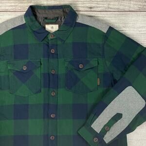 Legendary Whitetails Plaid Button Up Heavy Flannel Shirt